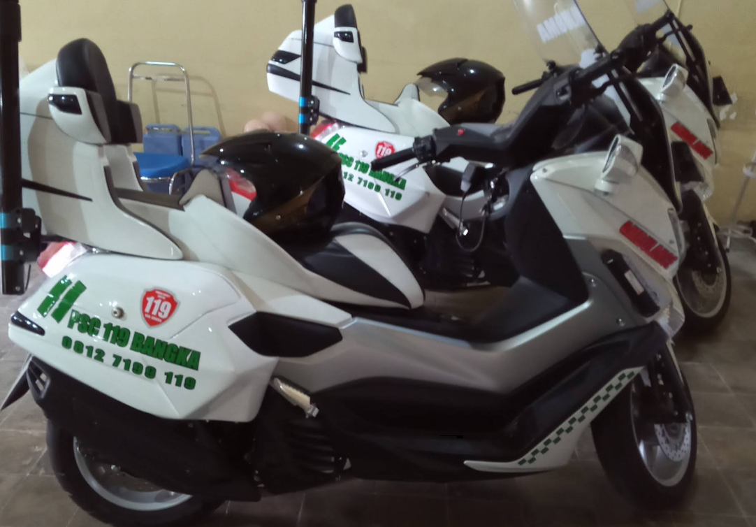 Armada layanan UPTD PSC 119 Kabupaten Bangka